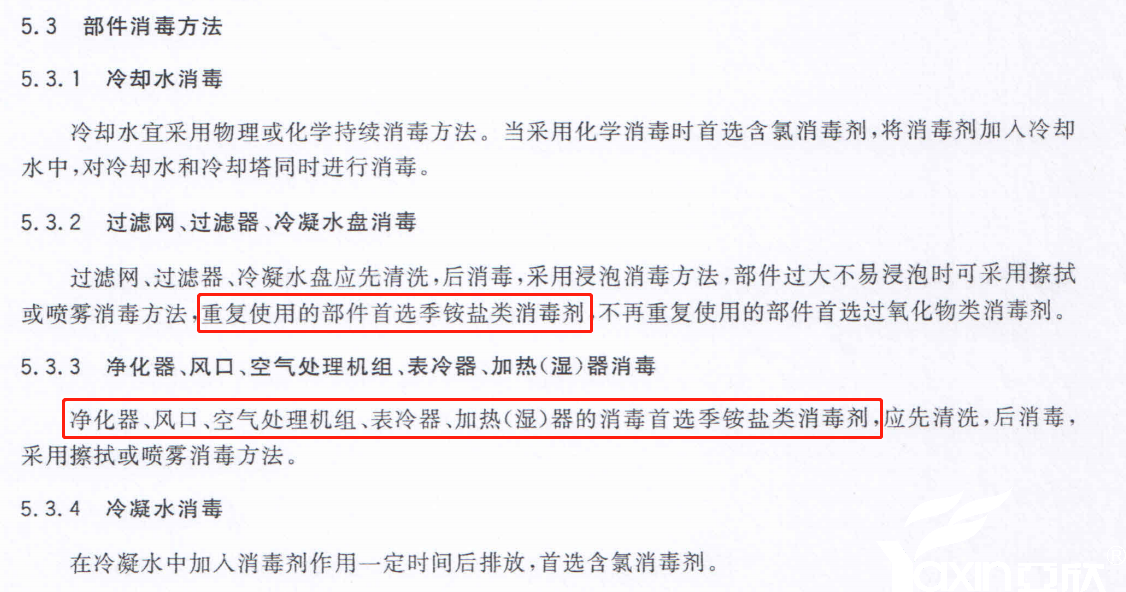 中央空调消毒为什么首选季铵盐？(图1)